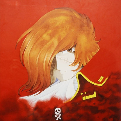 Captain Harlock : My Youth In Arcadia Signed Original Silkscreen Print Framed