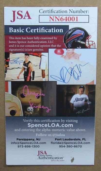 Kris Jenkins Autographed 2016 The Shot 16X20 Photo Villanova Framed Jsa 177444