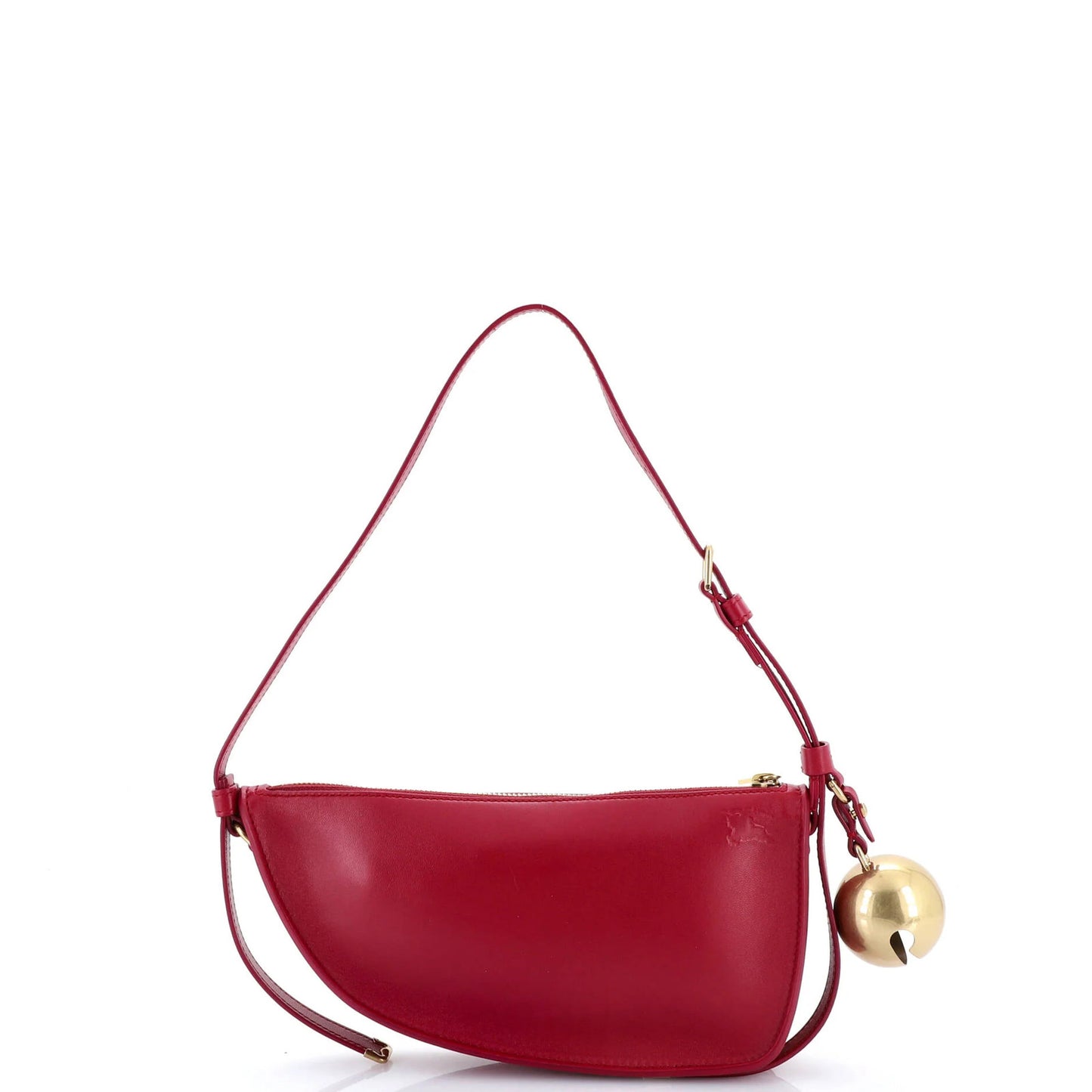 Burberry Shield Sling Shoulder Bag Leather Mini