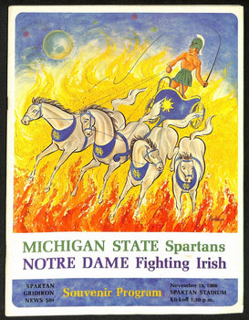 1966 Michigan State Vs Notre Dame College