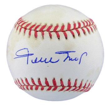 Willie Mays Hof Autographed Onl Baseball San
