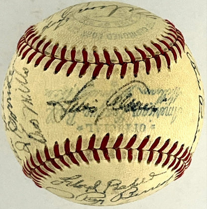 1950 Chicago White Sox Team Signed Baseball (26)
