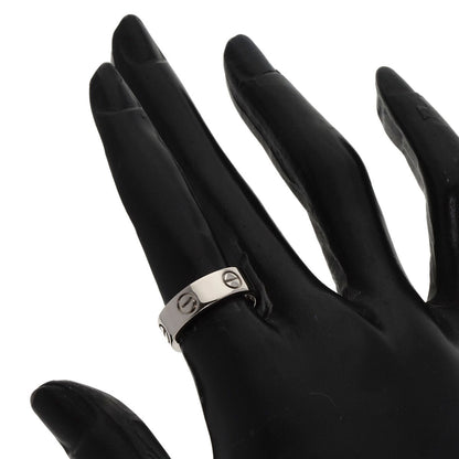CARTIER   Ring love ring #50 K18 White Gold