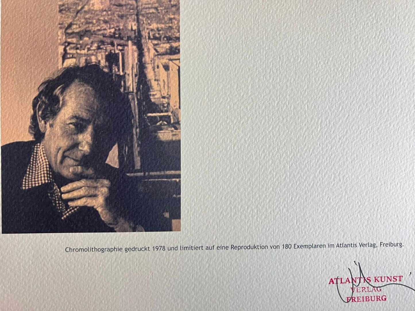 Wayne Thiebaud Lithograph