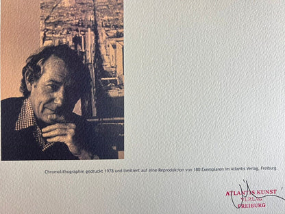 Wayne Thiebaud Lithograph