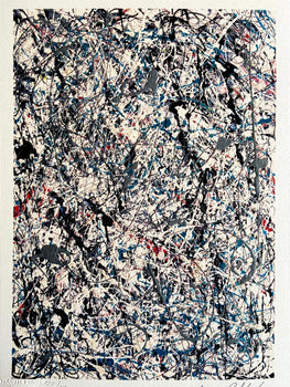 Jackson Pollock Lithograph Coa Signed Numbered