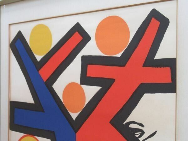 Alexander Calder Original Lithograph 1972 Signed