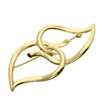 Tiffany&Co.   Brooch Double Leaf K18 Yellow Gold
