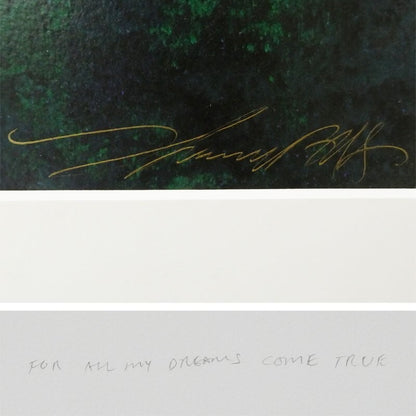 Dale Terbush "For All My Dreams Come True" Signed Giclee Print, 45/195, Framed