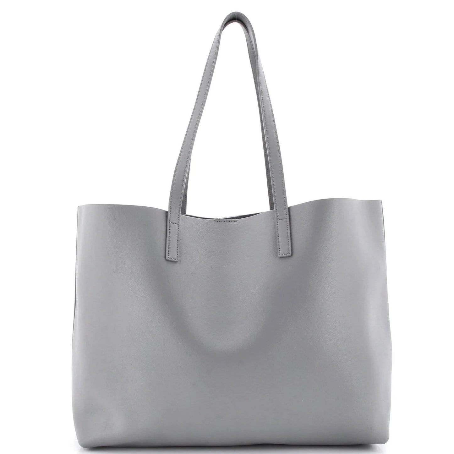 Saint Laurent Shopper Tote Leather Large