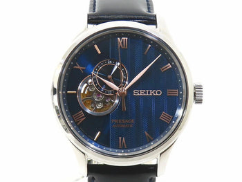 Seiko Presage Sary187 4R39-00W0 Leather Strap