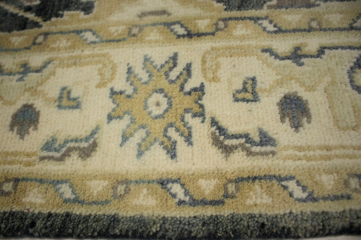 4X6 Ft Handmade Oriental Rug Floral Classic