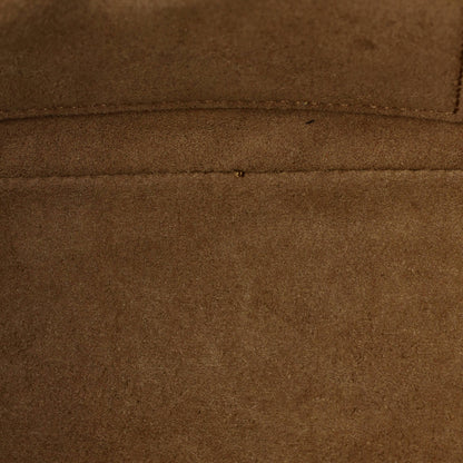 Gucci Padlock Saddle Shoulder Bag Gg Coated Canvas And Leather Medium