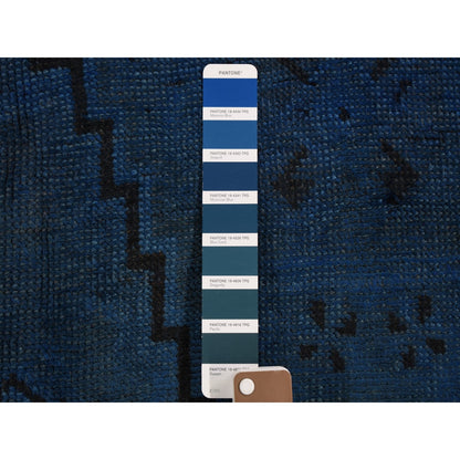 5'X10' Gallery Size Farsian Sheeraz Worn Down Hand Knotted Oriental Rug