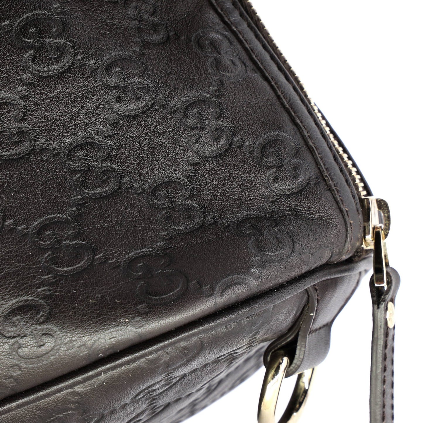 Gucci Joy Boston Bag Guccissima Leather Medium