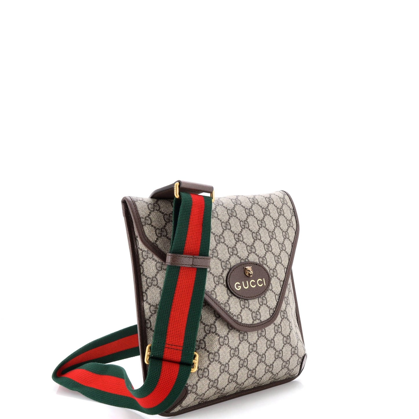 Gucci Neo Vintage Envelope Messenger Gg Coated Canvas Medium