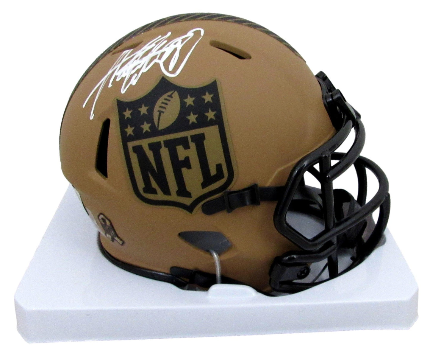 Adrian Peterson Signed/Autographed Mini Football Helmet Vikings Beckett 200045