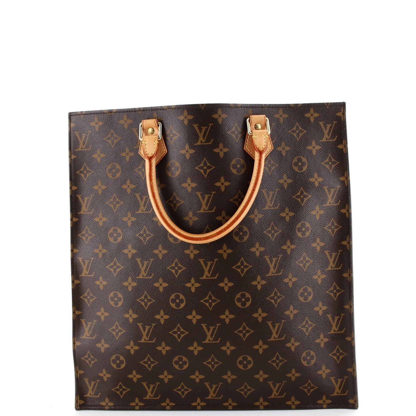Louis Vuitton Sac Plat Bag Monogram Canvas
