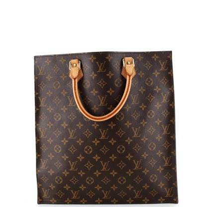 Louis Vuitton Sac Plat Bag Monogram Canvas