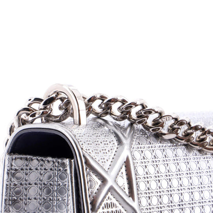 Christian Dior Diorama Flap Bag Cannage Embossed Calfskin Medium