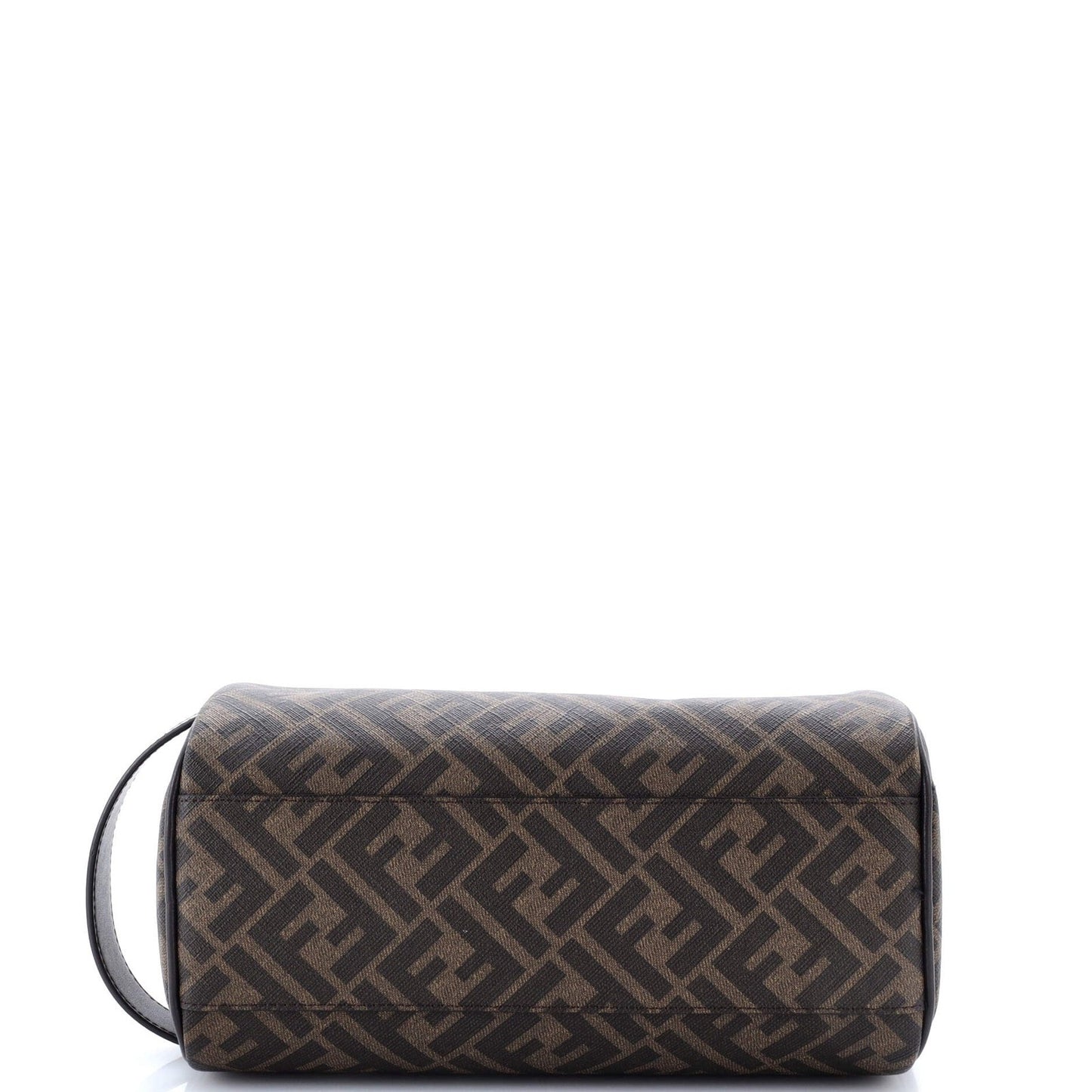 Fendi Toiletry Case With Handle Zucca Coated Canvas Medium