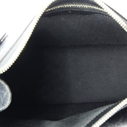 Gucci Interlocking G Patch Wristlet Flap Messenger Bag Gg Coated Canvas Small