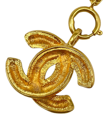 Chanel Vintage Coco Mark Chain Necklace