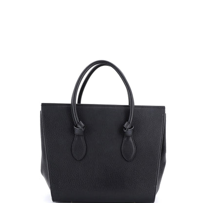 Celine Tie Knot Tote Grainy Leather Small