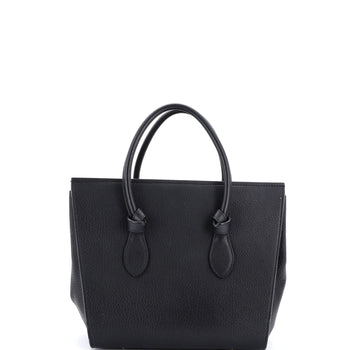 Celine Tie Knot Tote Grainy Leather Small