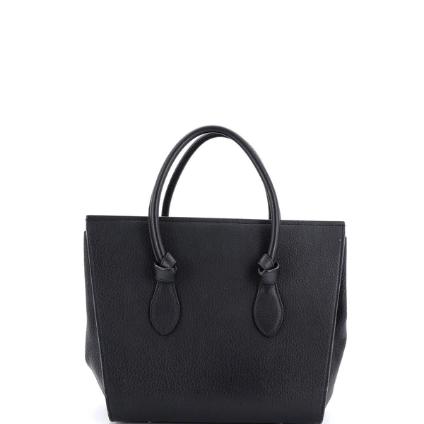 Celine Tie Knot Tote Grainy Leather Small