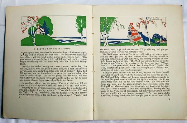 Perrault'S Fairy Tales 1922 First Edition Illustrated By John Austen Art Deco