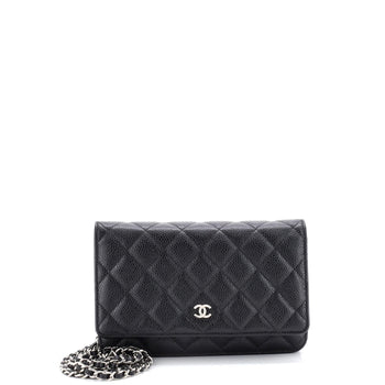 Chanel Wallet On Chain Quilted Caviar