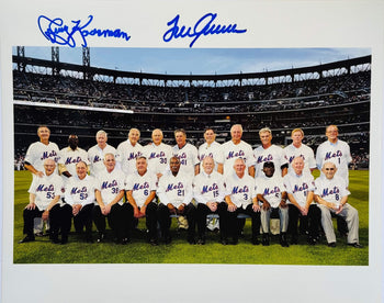 Jerry Koosman & Tom Seaver Autographed 8X10 Miracle Mets Reunion Photo