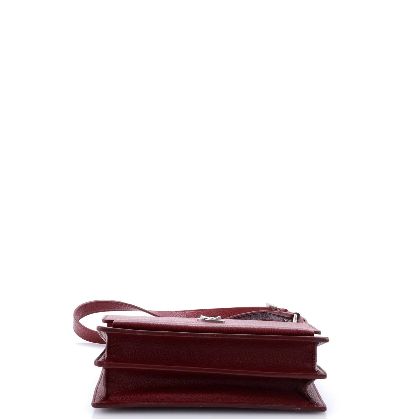 Saint Laurent Sunset Satchel Leather Medium