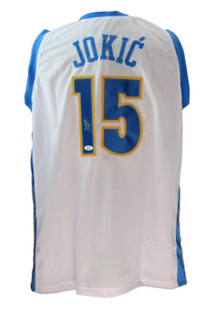 Nikola Jokic Autographed Denver Nuggets Custom