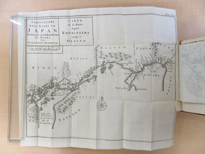 Histoire Naturelle De L'Empire Du Japon By Kaempfer, 1732 French Full Leather