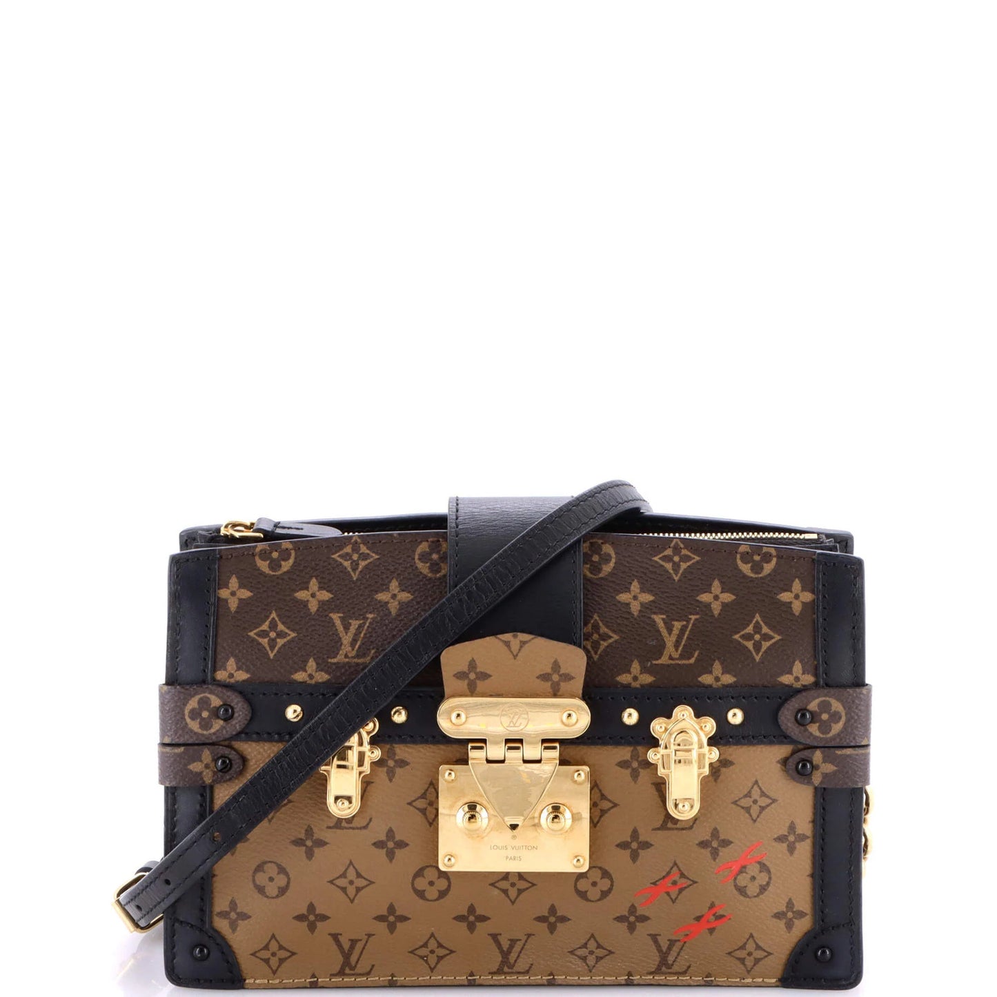 Louis Vuitton Trunk Clutch Reverse Monogram Canvas