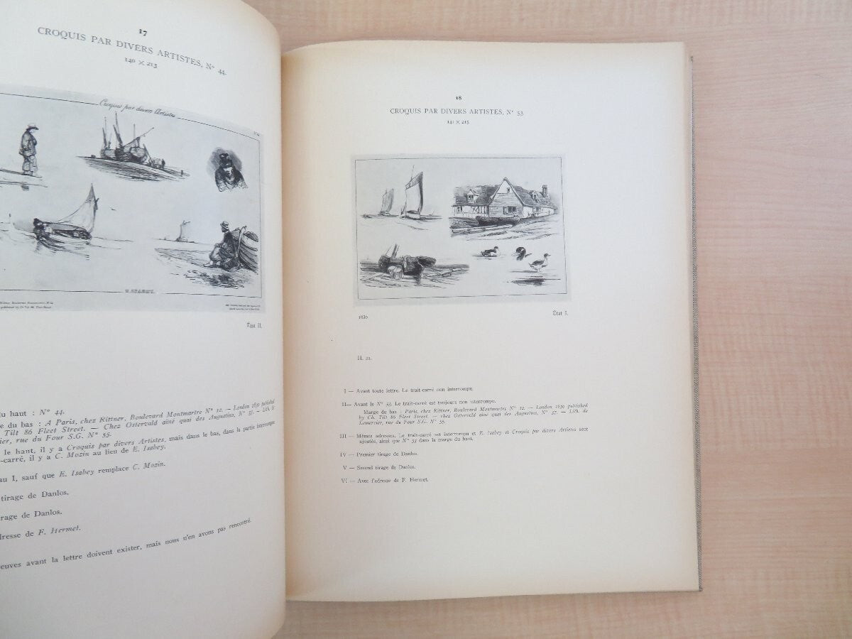 Catalogue De L'Oeuvre Lithographie De Eugene