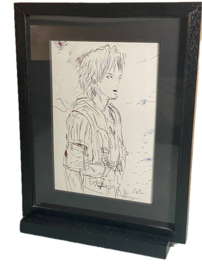 Tidus Final Fantasy XIV two piece set by Yoshitaka Amano