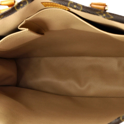 Louis Vuitton Sac Plat Bag Monogram Canvas