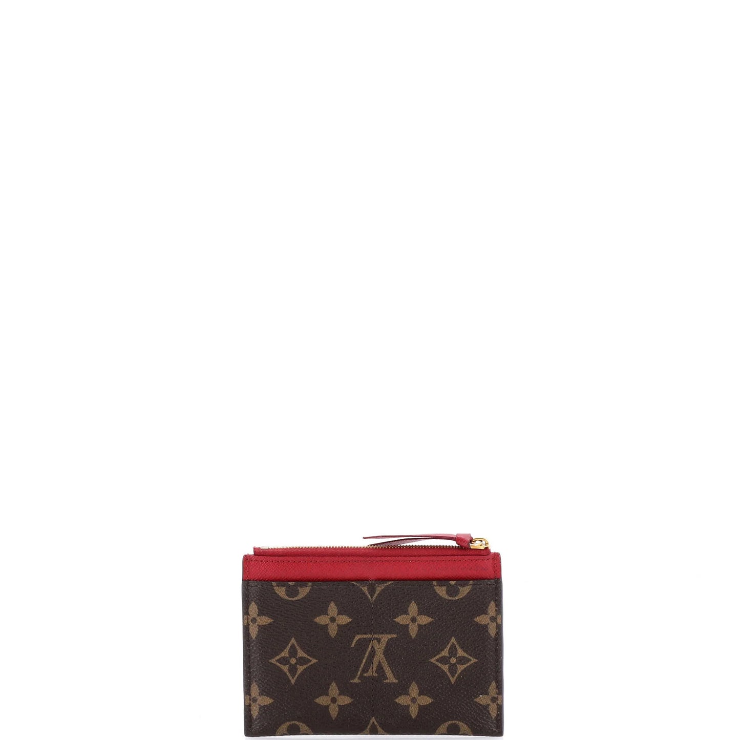 Canvas Louis Vuitton Zipped Card Holder Monogram