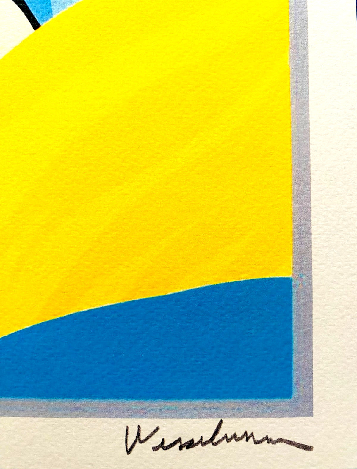 Tom Wesselmann Lithograph Handmade Coa Signed Op Numbered To Hand