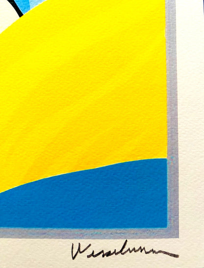 Tom Wesselmann Lithograph Handmade Coa Signed Op Numbered To Hand