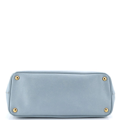 Prada Double Zip Lux Tote Saffiano Leather Large
