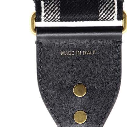 Christian Dior Shoulder Strap Embellished Oblique Canvas