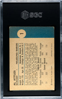 Al Attles 1961 Fleer #1 Sgc 3