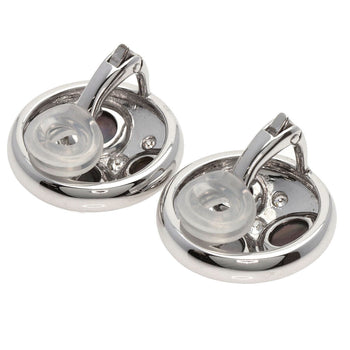 Tasaki   Earring Shell Diamond K18 White Gold