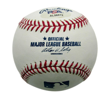 Hubert Big Daddy Wooten Signed/Inscr Oml Baseball Negro League Clowns Psa/Dna