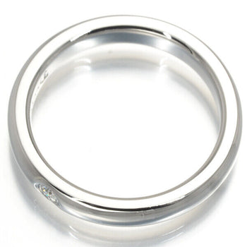 Tiffany&Co. Ring Diamond Stacking Band 2.7Mm Us4 950 Platinum