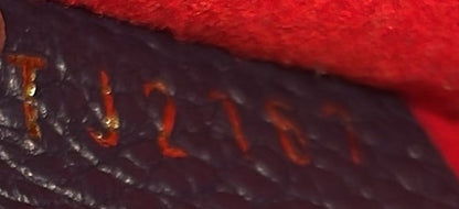 Louis Vuitton Saint Sulpice Handbag Monogram Empreinte Leather Pm